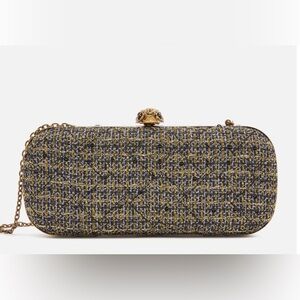 Kurt Geiger oval clutch